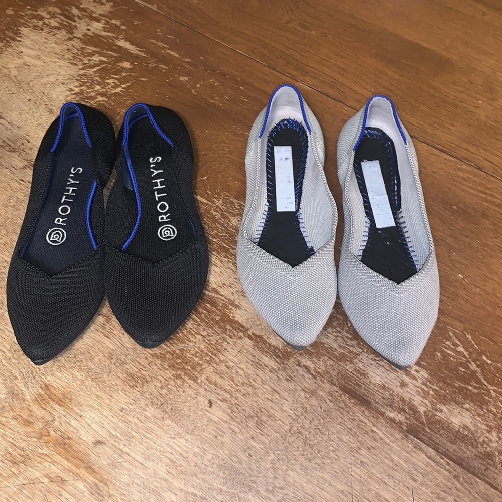 Bundle of 2 Pointed toe Rothys